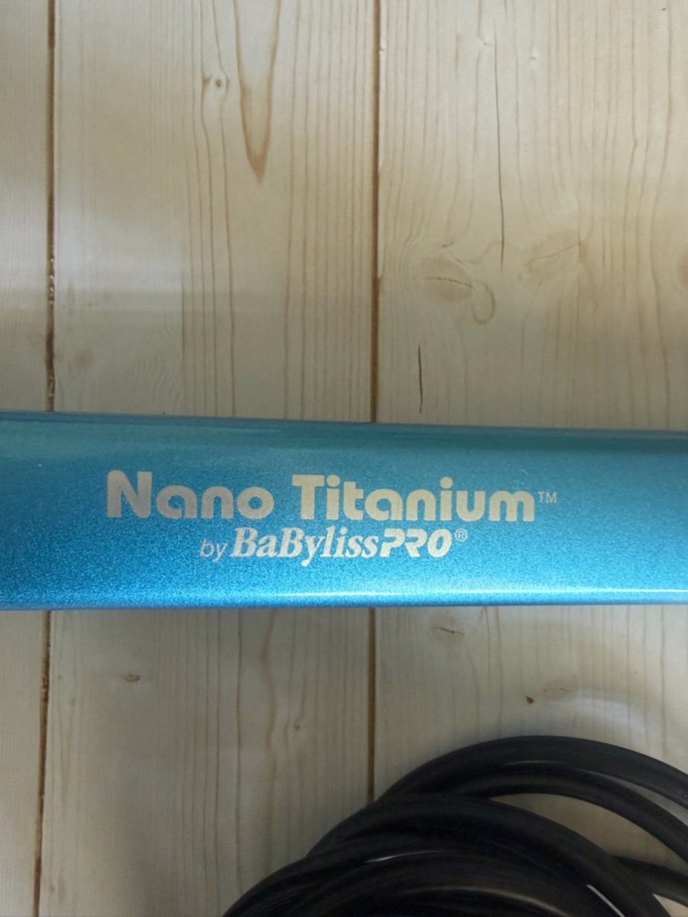 BaByliss Nano Teal Blue Hair Straightener - Picture 2 of 13
